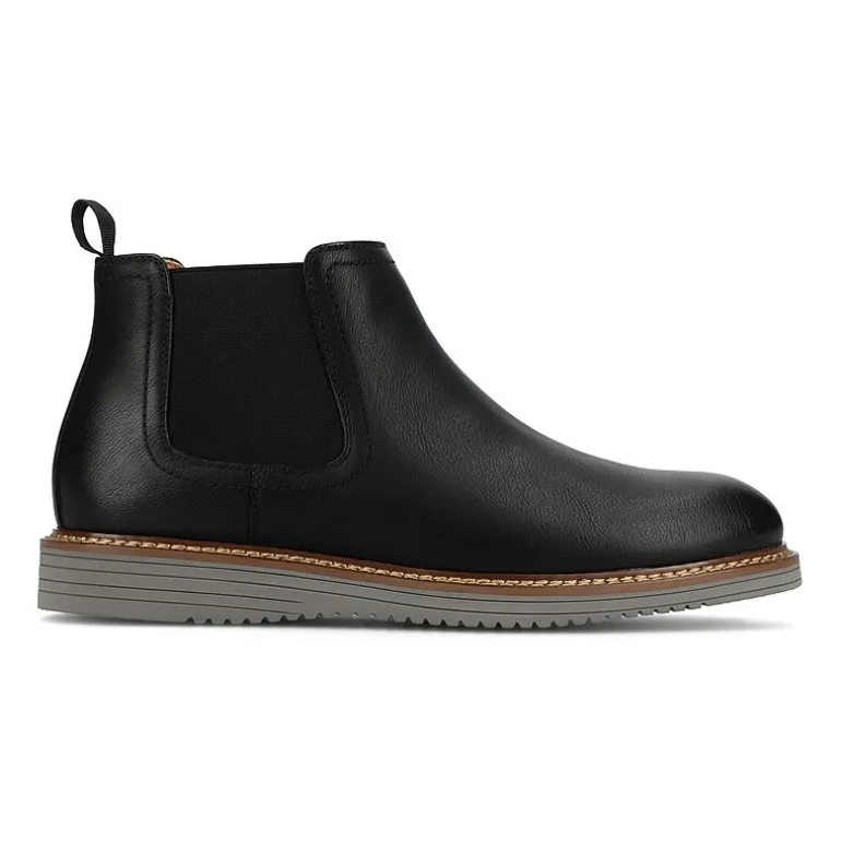 Vance Co Mens Salter Flat Heel Chelsea Boots
