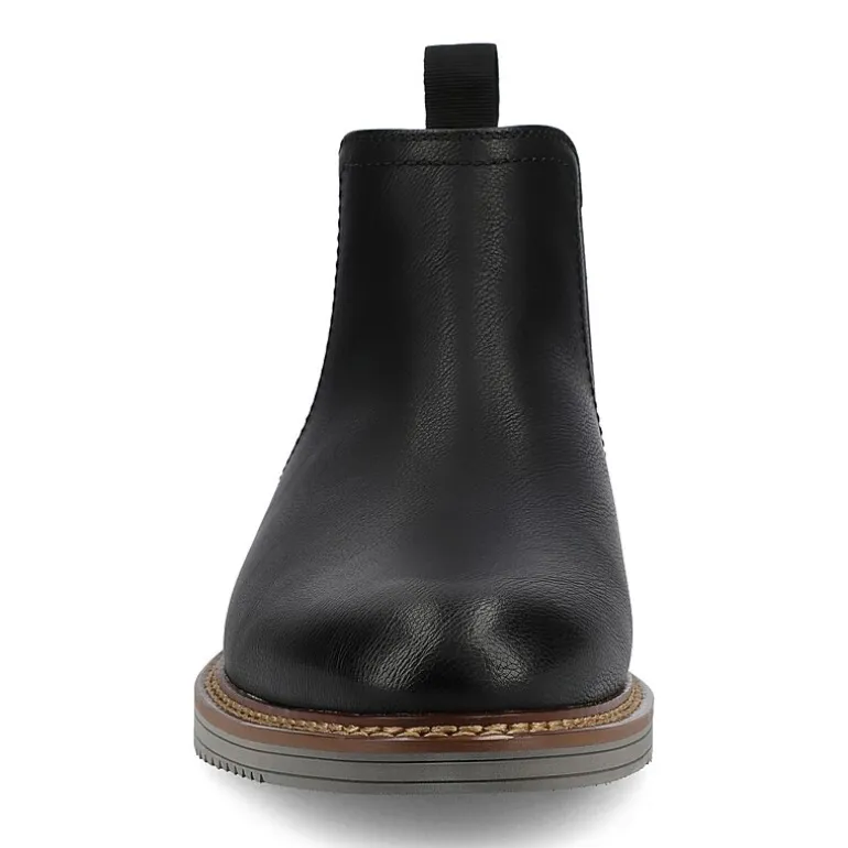 Vance Co Mens Salter Flat Heel Chelsea Boots