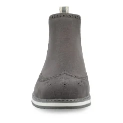 Vance Co Mens Thorpe Flat Heel Chelsea Boots