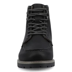 Vance Co Mens Zeus Block Heel Chelsea Boots