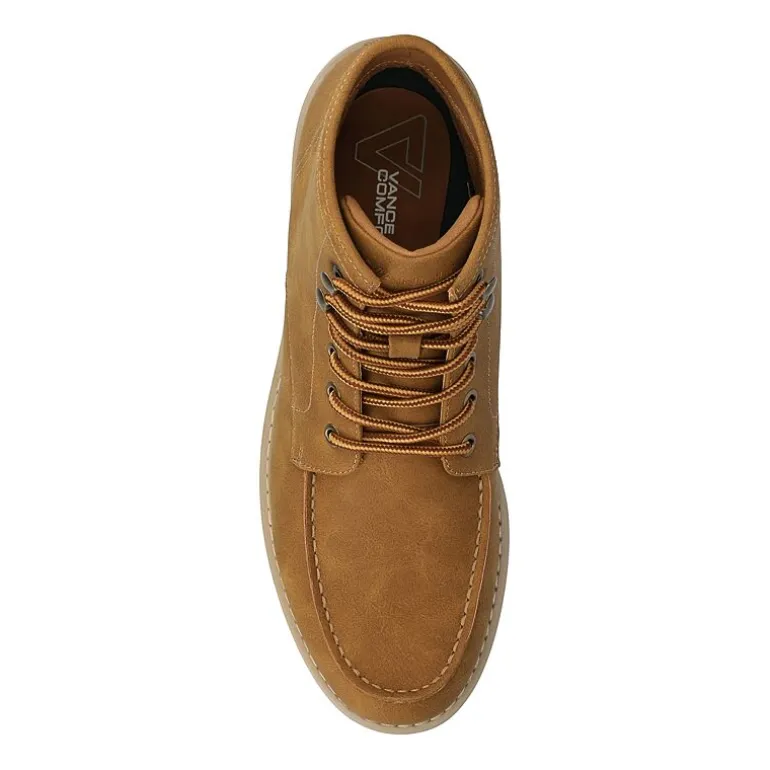 Vance Co Mens Zeus Block Heel Chelsea Boots