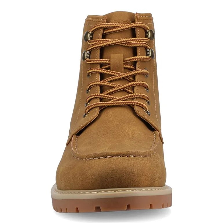 Vance Co Mens Zeus Block Heel Chelsea Boots