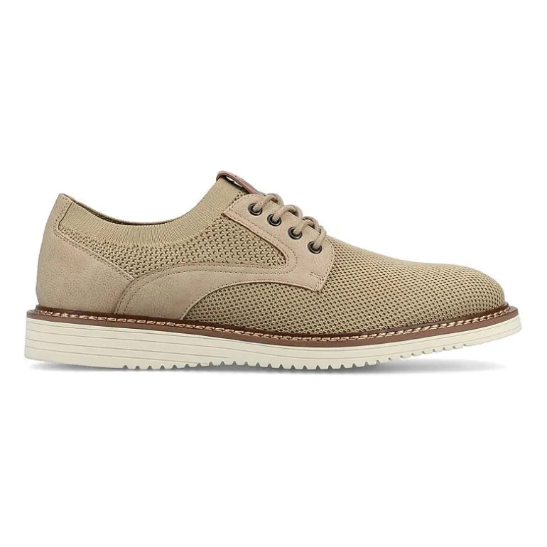 Vance Co Merrick Mens Almond Closed Toe Loafers