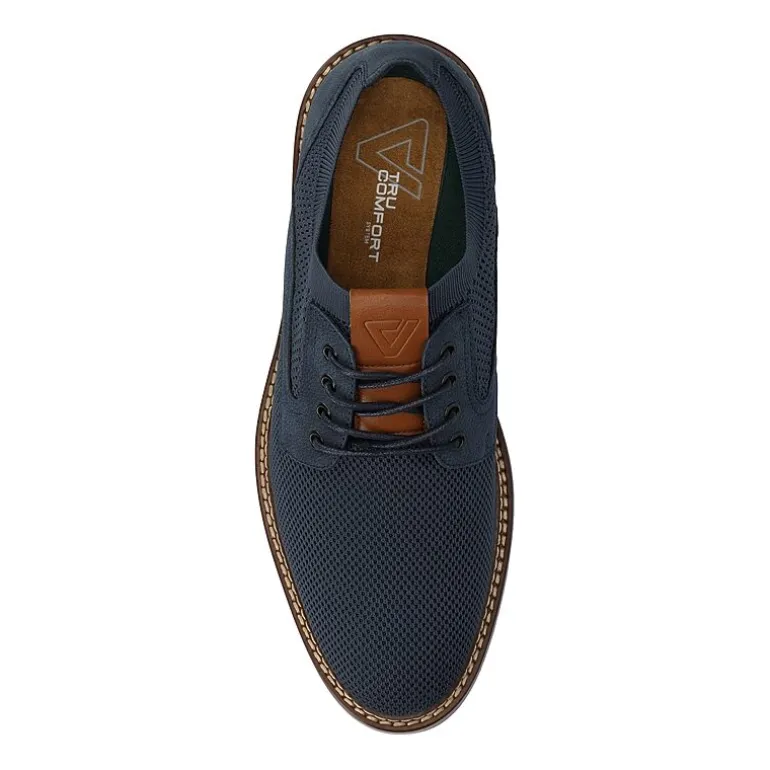 Vance Co Merrick Mens Almond Closed Toe Loafers