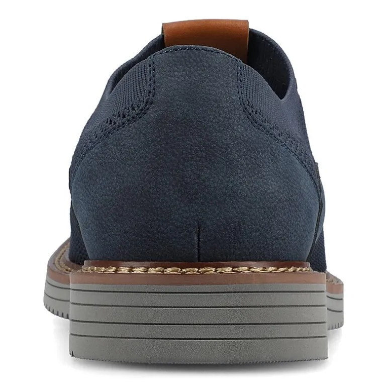 Vance Co Merrick Mens Almond Closed Toe Loafers