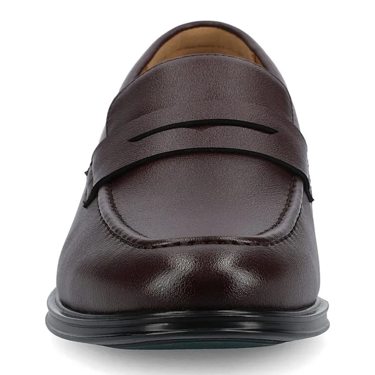 Vance Co Phineas Mens Almond Closed Toe Loafers