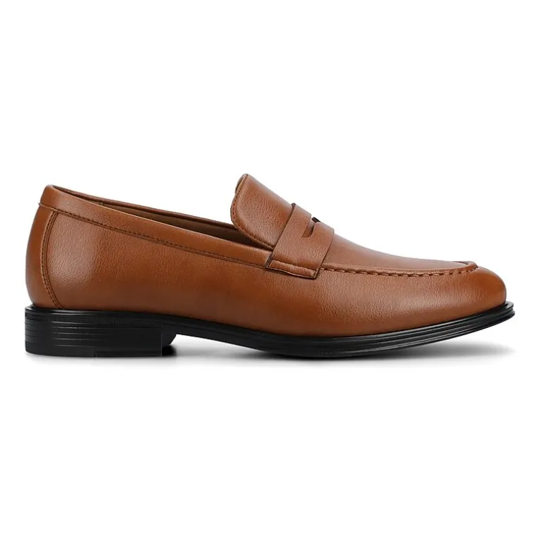 Vance Co Phineas Mens Almond Closed Toe Loafers