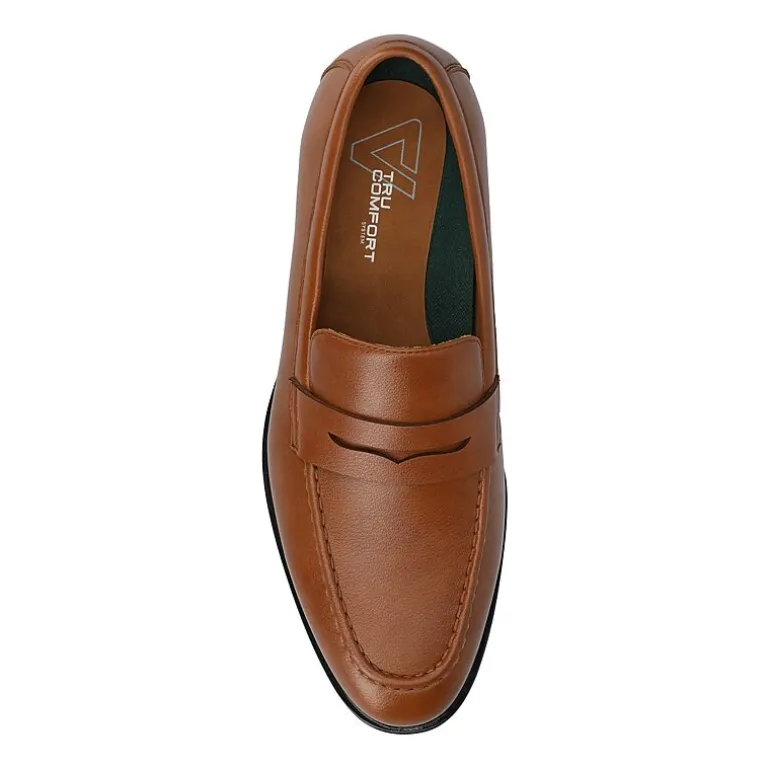 Vance Co Phineas Mens Almond Closed Toe Loafers
