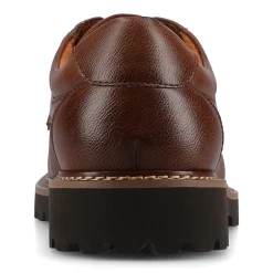 Vance Co Templeton Mens Round Closed Toe Oxford Shoes
