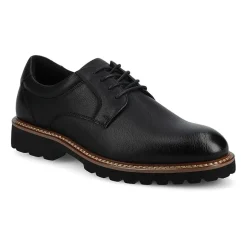 Vance Co Templeton Mens Round Closed Toe Oxford Shoes