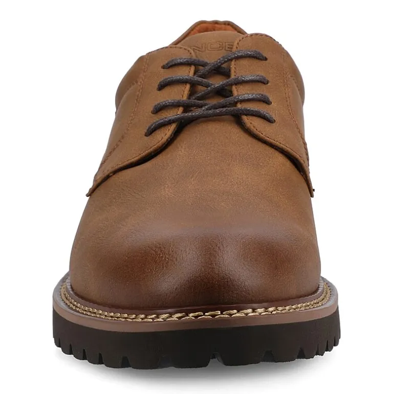 Vance Co Templeton Mens Round Closed Toe Oxford Shoes