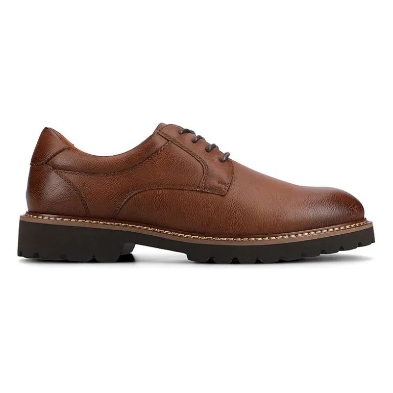 Vance Co Templeton Mens Round Closed Toe Oxford Shoes