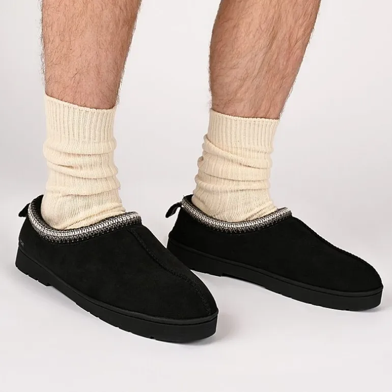 Vance Co Wheeler Mens Slip-On Slippers