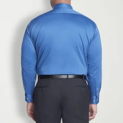 Van Heusen Big and Tall Ultra Flex Mens Regular Fit Wrinkle Free Long Sleeve Dress Shirt