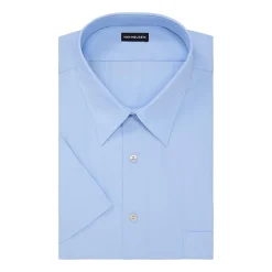 Van Heusen Big & Tall Mens Regular Fit Easy Care Short Sleeve Dress Shirt