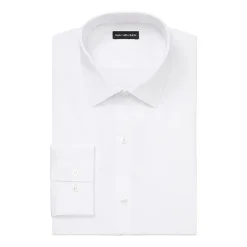 Van Heusen Comfort Performance Mens Slim Fit Stretch Fabric Wrinkle Free Long Sleeve Dress Shirt