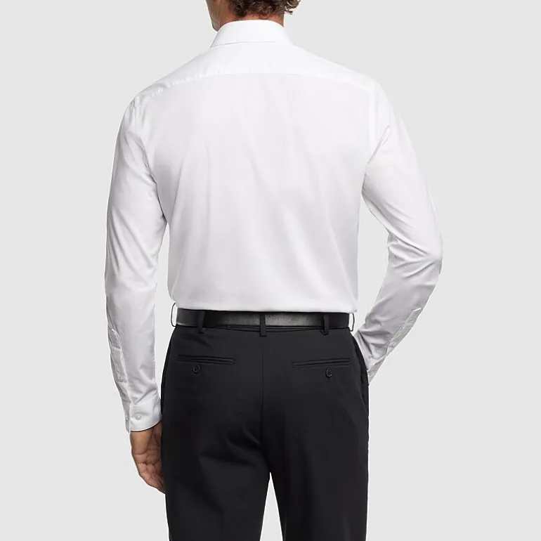 Van Heusen Comfort Performance Mens Slim Fit Stretch Fabric Wrinkle Free Long Sleeve Dress Shirt
