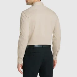 Van Heusen Comfort Performance Mens Slim Fit Stretch Fabric Wrinkle Free Long Sleeve Dress Shirt