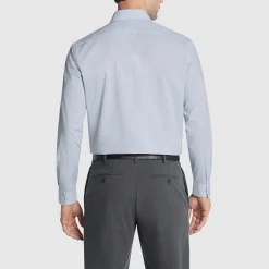 Van Heusen Comfort Performance Mens Slim Fit Stretch Fabric Wrinkle Free Long Sleeve Dress Shirt