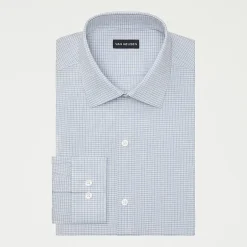 Van Heusen Comfort Performance Mens Slim Fit Stretch Fabric Wrinkle Free Long Sleeve Dress Shirt