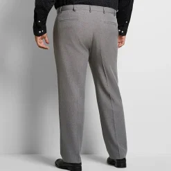 Van Heusen Everyday Defense Mens Straight Fit Big and Tall Dress Flat Front Pant