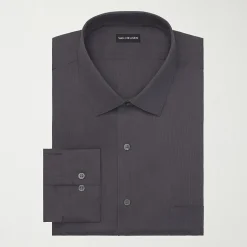 Van Heusen Everyday Defense Mens Big & Tall Classic Fit Stretch Fabric Wrinkle Free Long Sleeve Dress Shirt