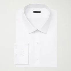 Van Heusen Everyday Defense Mens Big & Tall Classic Fit Stretch Fabric Wrinkle Free Long Sleeve Dress Shirt