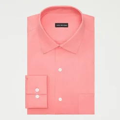 Van Heusen Everyday Defense Stain Shield Mens Regular Fit Stretch Fabric Wrinkle Free Long Sleeve Dress Shirt