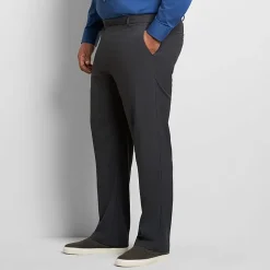 Van Heusen Everyday Defense Stain Shield Mens Straight Fit Big and Tall Dress Flat Front Pant