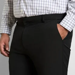Van Heusen Everyday Defense Stain Shield Mens Straight Fit Big and Tall Dress Flat Front Pant