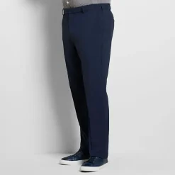 Van Heusen Everyday Defense Stain Shield Mens Straight Fit Big and Tall Dress Flat Front Pant
