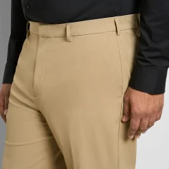 Van Heusen Everyday Defense Stain Shield Mens Straight Fit Big and Tall Dress Flat Front Pant