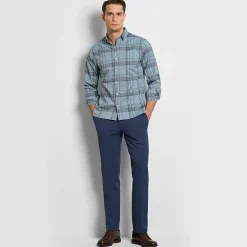 Van Heusen Everyday Defense Stain Shield Mens Slim Fit Dress Flat Front Pant