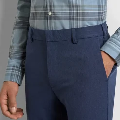 Van Heusen Everyday Defense Stain Shield Mens Slim Fit Dress Flat Front Pant