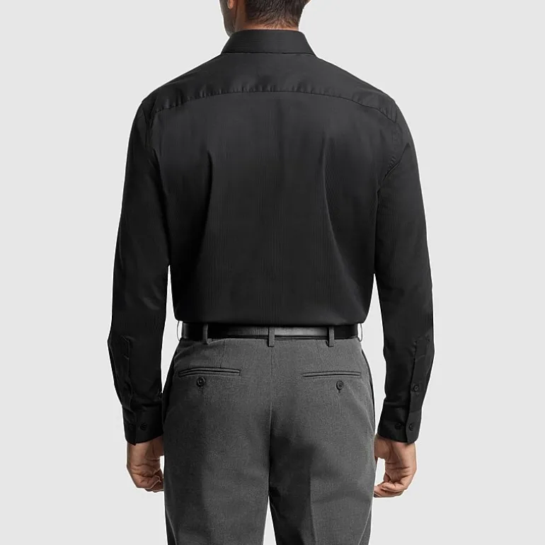 Van Heusen Everyday Defense Stain Shield Mens Regular Fit Stretch Fabric Wrinkle Free Long Sleeve Dress Shirt
