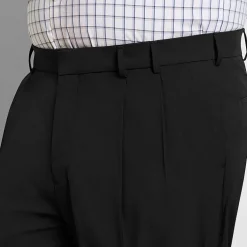 Van Heusen Everyday Defense Stain Shield Mens Straight Fit Big and Tall Dress Pleated Pant