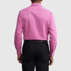 Van Heusen Everyday Defense Stain Shield Fitted Mens Modern Fit Stretch Fabric Wrinkle Free Long Sleeve Dress Shirt