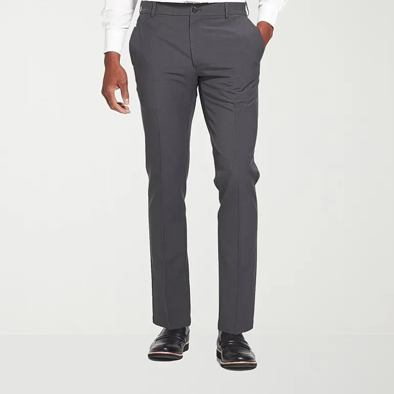 Van Heusen Flex 3 Comfort Mens Slim Fit Dress Flat Front Pant