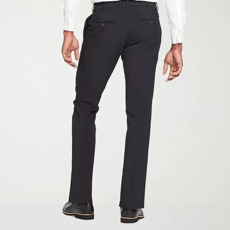 Van Heusen Flex 3 Comfort Mens Slim Fit Dress Flat Front Pant