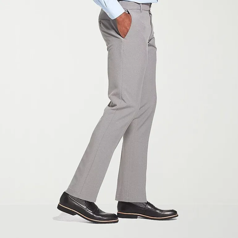 Van Heusen Flex 3 Comfort Mens Slim Fit Dress Flat Front Pant