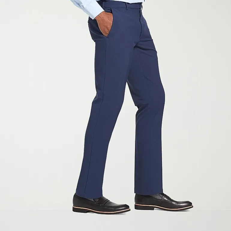 Van Heusen Flex 3 Comfort Mens Slim Fit Dress Flat Front Pant