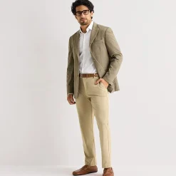 Van Heusen Knit Mens Grid Modern Fit Sport Coat