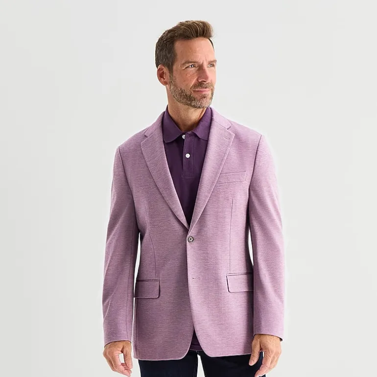 Van Heusen Knit Mens Modern Fit Sport Coat