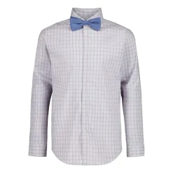 Van Heusen Little & Big Kid Boys Stretch Fabric Long Sleeve Point Collar Shirt + Tie Set