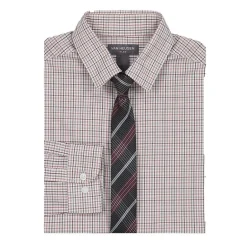 Van Heusen Little & Big Kid Boys Long Sleeve Point Collar Shirt + Tie Set