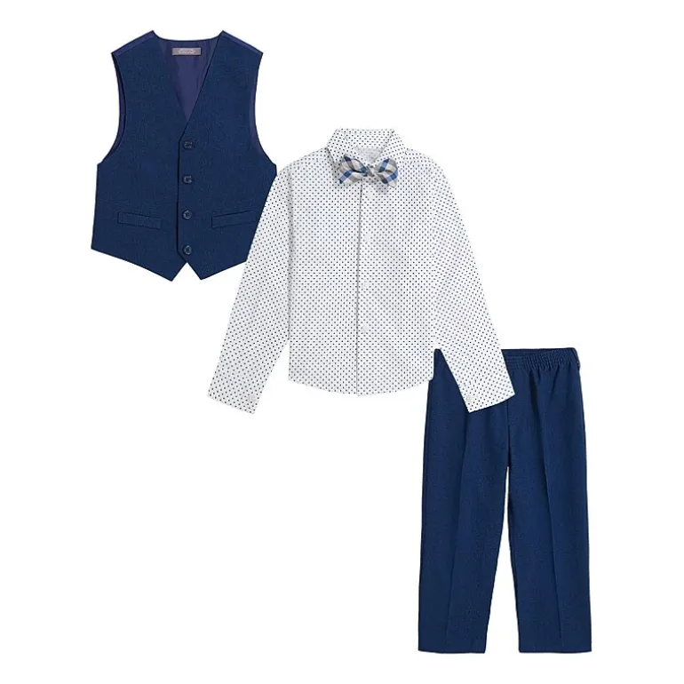 Van Heusen Little & Big Kid Boys 4-pc. Suit Set