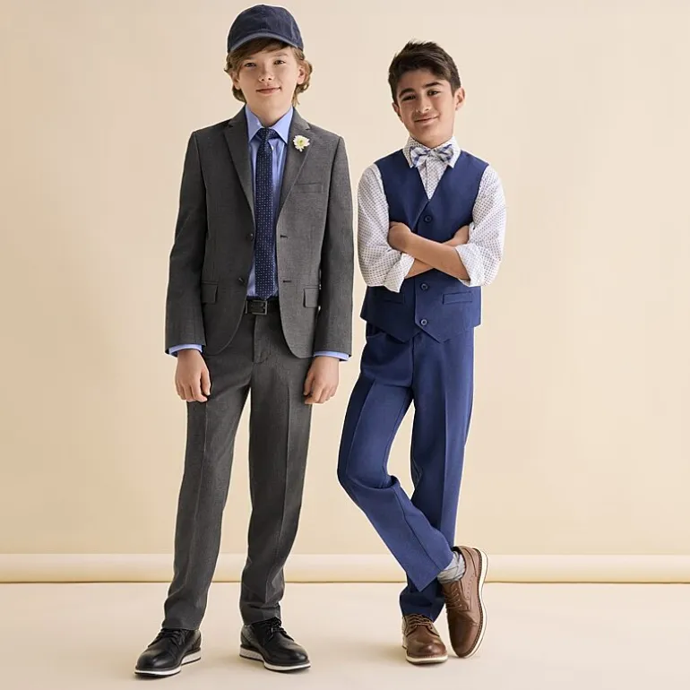 Van Heusen Little & Big Kid Boys 4-pc. Suit Set
