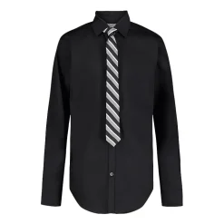 Van Heusen Little & Big Kid Boys Long Sleeve Point Collar Shirt + Tie Set
