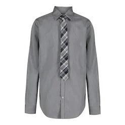 Van Heusen Little & Big Kid Boys Long Sleeve Point Collar Shirt + Tie Set