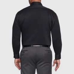 Van Heusen Mens Big and Tall Regular Fit Ultra Flex Wrinkle Free Long Sleeve Dress Shirt
